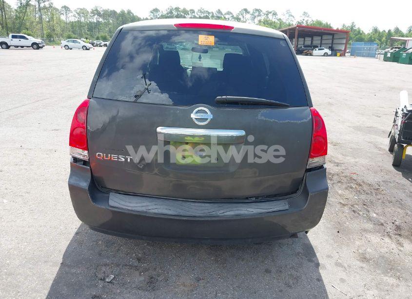 Photo 6 of 2007 Nissan Quest 3.5 (VIN 5N1BV28U57N121810)