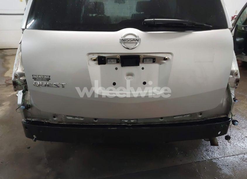Photo 6 of 2007 Nissan Quest 3.5 (VIN 5N1BV28U57N133746)