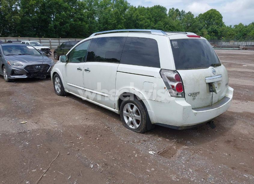 Photo 3 of 2007 Nissan Quest 3.5 SE (VIN 5N1BV28U57N138381)