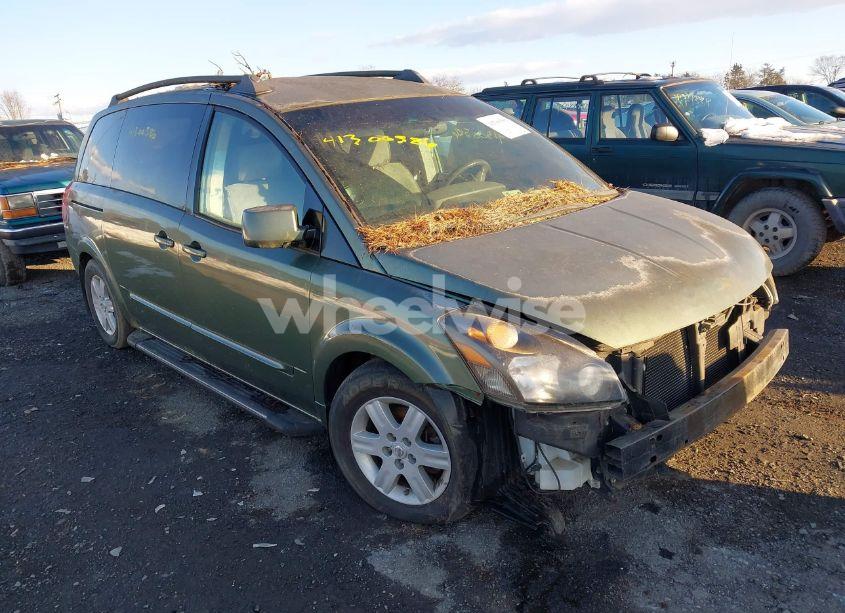 2004 Nissan Quest 3.5 SL (VIN 5N1BV28U64N332378) main photo