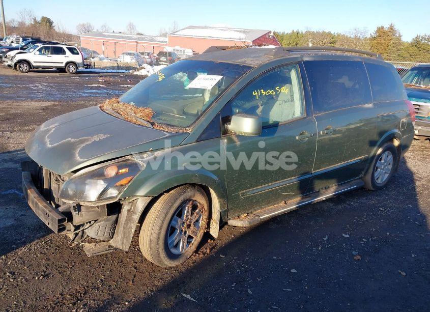 Photo 2 of 2004 Nissan Quest 3.5 SL (VIN 5N1BV28U64N332378)