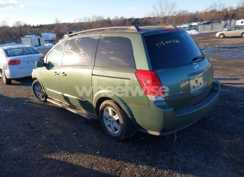 Photo 3 of 2004 Nissan Quest 3.5 SL (VIN 5N1BV28U64N332378)
