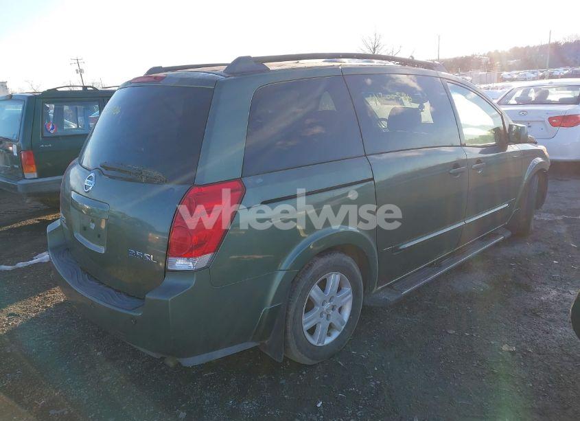 Photo 4 of 2004 Nissan Quest 3.5 SL (VIN 5N1BV28U64N332378)