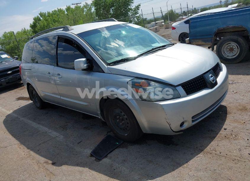 2005 Nissan Quest 3.5 S (VIN 5N1BV28U65N116192) main photo