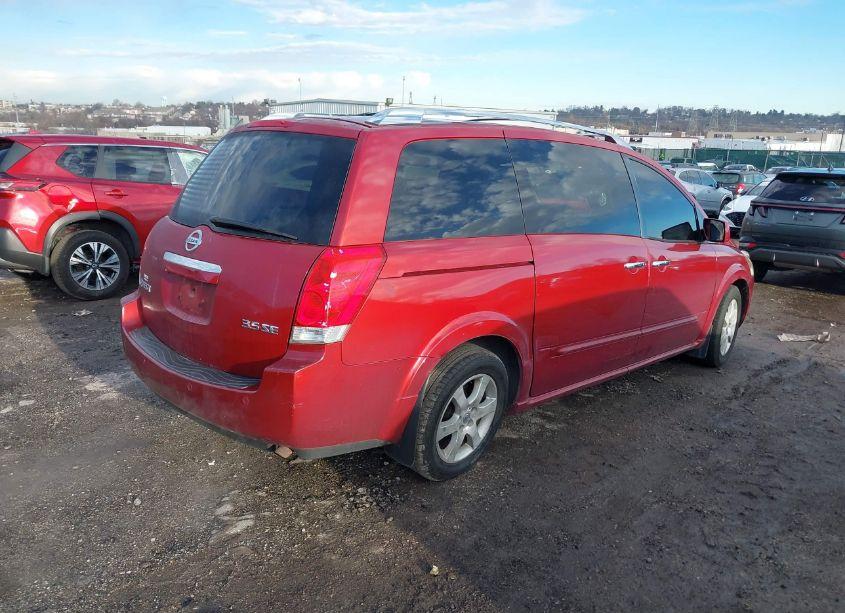 Photo 4 of 2007 Nissan Quest 3.5 SE (VIN 5N1BV28U67N113781)