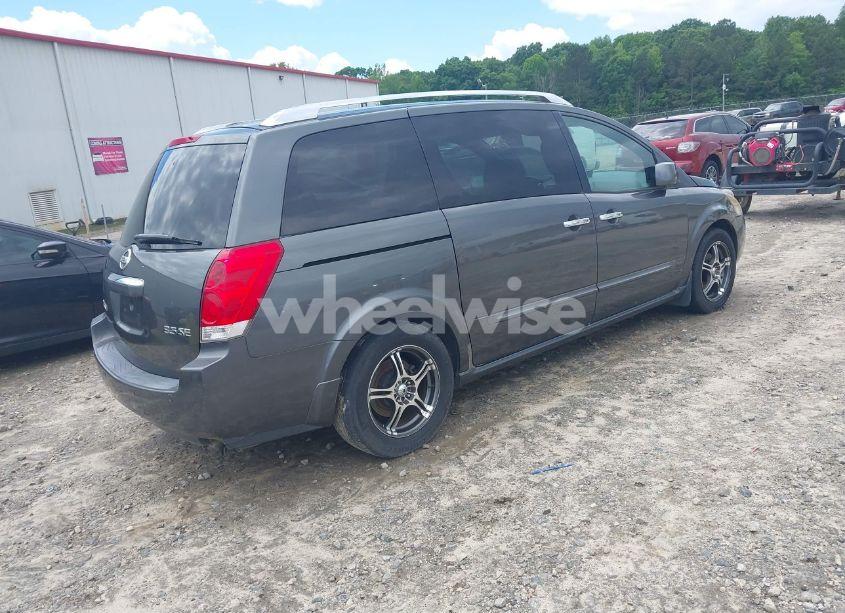 Photo 4 of 2007 Nissan Quest 3.5 SE (VIN 5N1BV28U67N124506)
