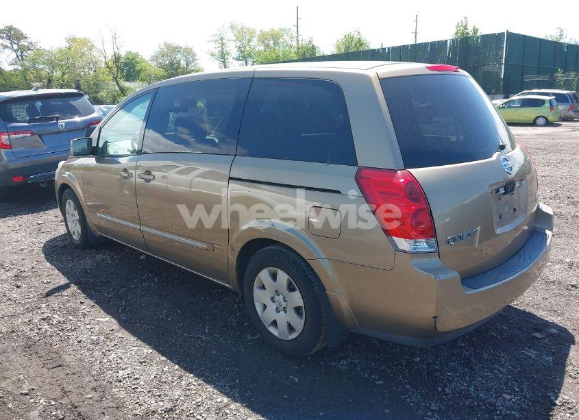Photo 3 of 2004 Nissan Quest 3.5 S (VIN 5N1BV28U84N306185)