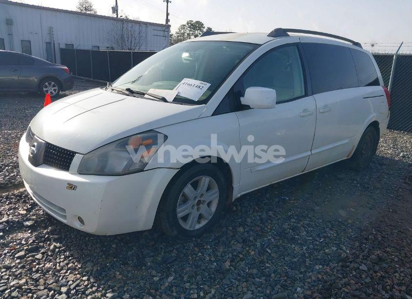 Photo 2 of 2004 Nissan Quest 3.5 SL (VIN 5N1BV28U84N345665)