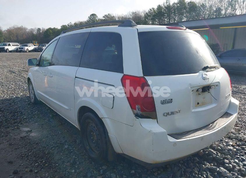 Photo 3 of 2004 Nissan Quest 3.5 SL (VIN 5N1BV28U84N345665)
