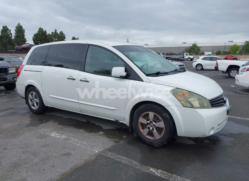 2007 Nissan Quest 3.5 (VIN 5N1BV28U87N106556) main photo