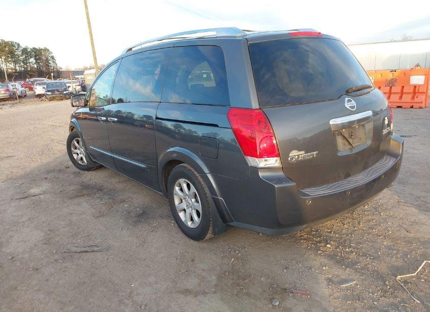 Photo 3 of 2007 Nissan Quest S/SE/SL (VIN 5N1BV28U97N132924)