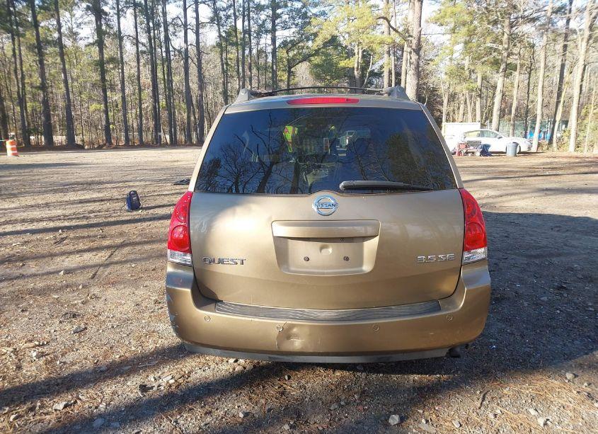 Photo 16 of 2004 Nissan Quest 3.5 SE (VIN 5N1BV28UX4N335851)