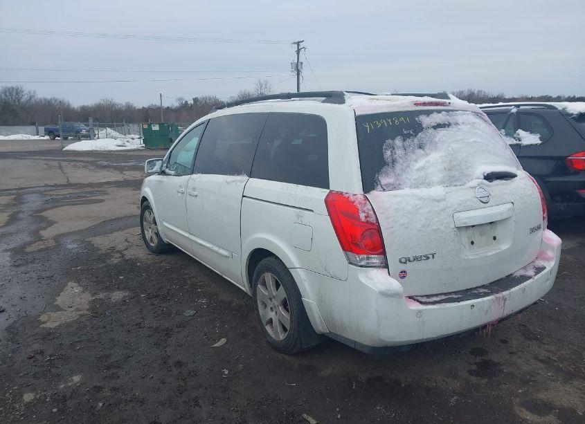 Photo 3 of 2004 Nissan Quest 3.5 SE (VIN 5N1BV28UX4N350057)