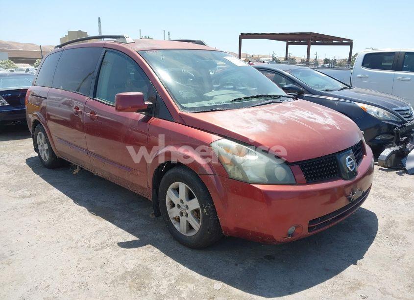 2005 Nissan Quest 3.5 SL (VIN 5N1BV28UX5N103123) main photo