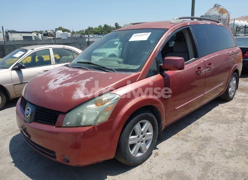 Photo 2 of 2005 Nissan Quest 3.5 SL (VIN 5N1BV28UX5N103123)