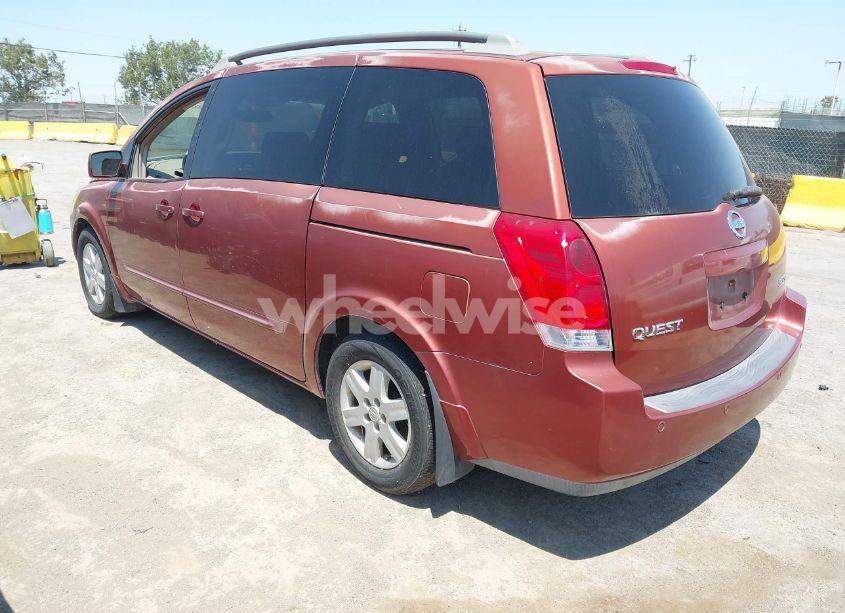 Photo 3 of 2005 Nissan Quest 3.5 SL (VIN 5N1BV28UX5N103123)
