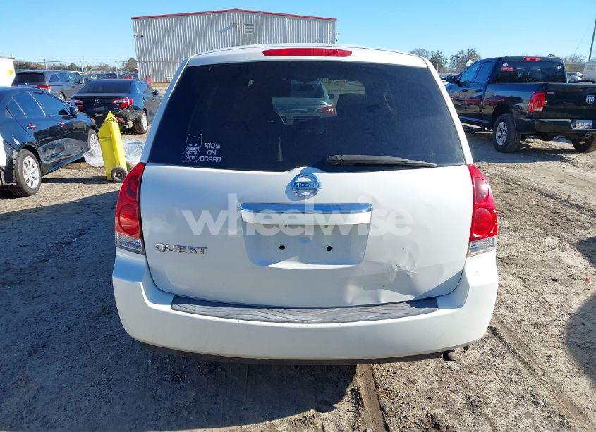 Photo 6 of 2007 Nissan Quest 3.5 (VIN 5N1BV28UX7N123763)