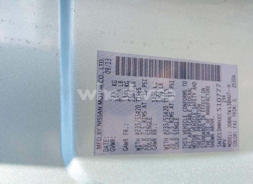 Photo 9 of 2014 Infiniti Qx60 HYBRID (VIN 5N1CL0MMXEC510777)