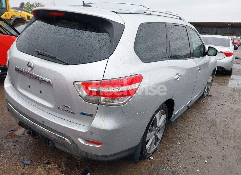 Photo 4 of 2014 Nissan Pathfinder HYBRID PLATINUM (VIN 5N1CR2MM0EC659550)