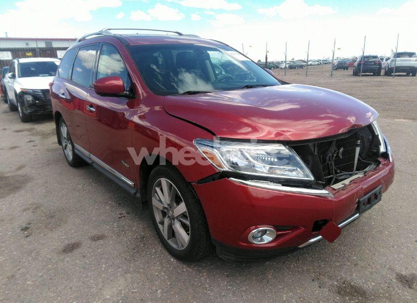 2014 Nissan Pathfinder HYBRID PLATINUM (VIN 5N1CR2MMXEC657577) main photo