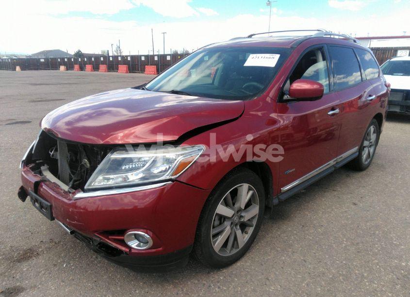 Photo 2 of 2014 Nissan Pathfinder HYBRID PLATINUM (VIN 5N1CR2MMXEC657577)