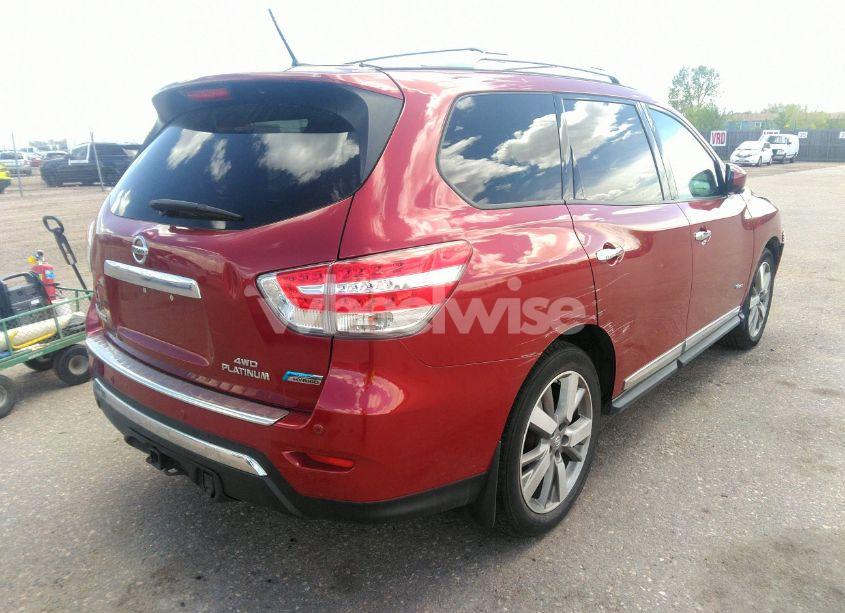 Photo 4 of 2014 Nissan Pathfinder HYBRID PLATINUM (VIN 5N1CR2MMXEC657577)