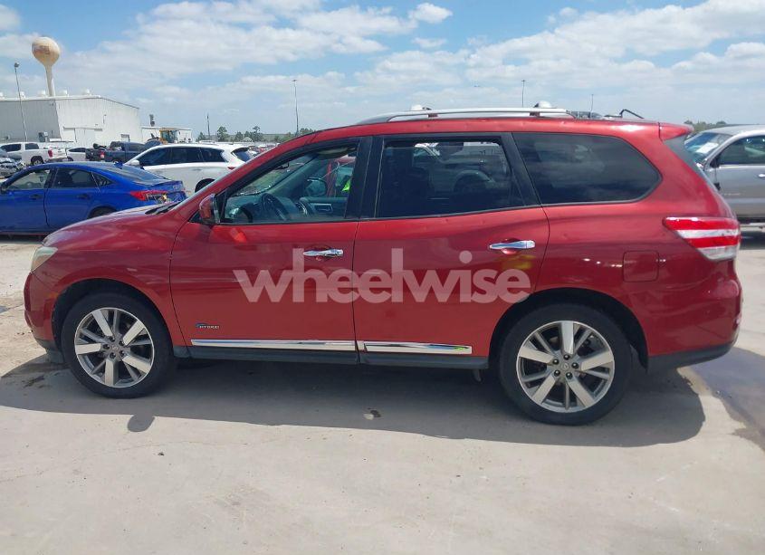 Photo 14 of 2014 Nissan Pathfinder HYBRID PLATINUM (VIN 5N1CR2MN3EC601120)