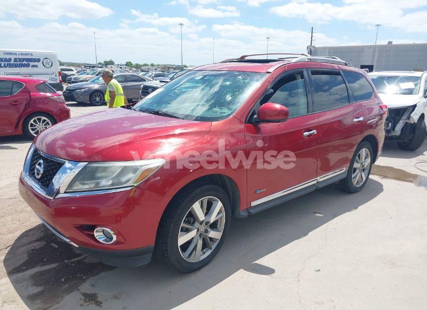 Photo 2 of 2014 Nissan Pathfinder HYBRID PLATINUM (VIN 5N1CR2MN3EC601120)