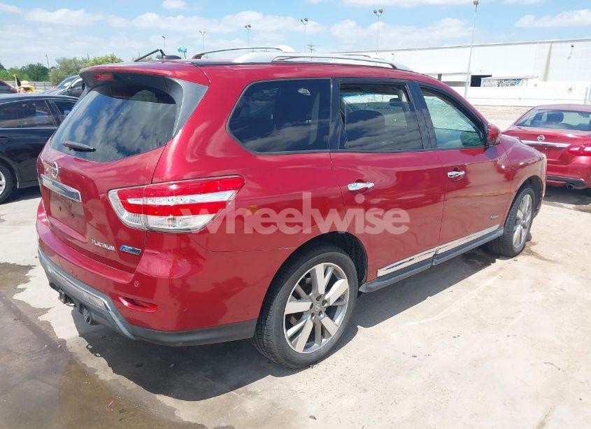 Photo 4 of 2014 Nissan Pathfinder HYBRID PLATINUM (VIN 5N1CR2MN3EC601120)
