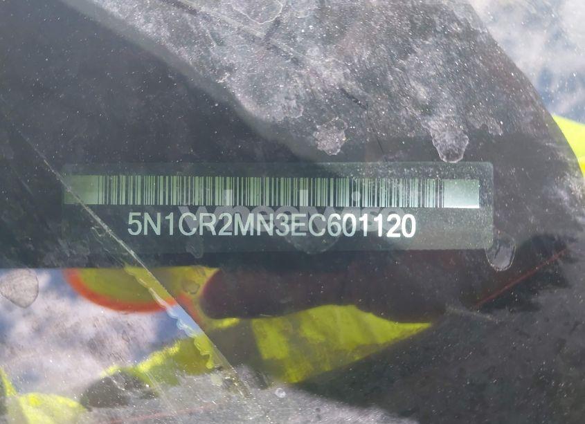 Photo 9 of 2014 Nissan Pathfinder HYBRID PLATINUM (VIN 5N1CR2MN3EC601120)