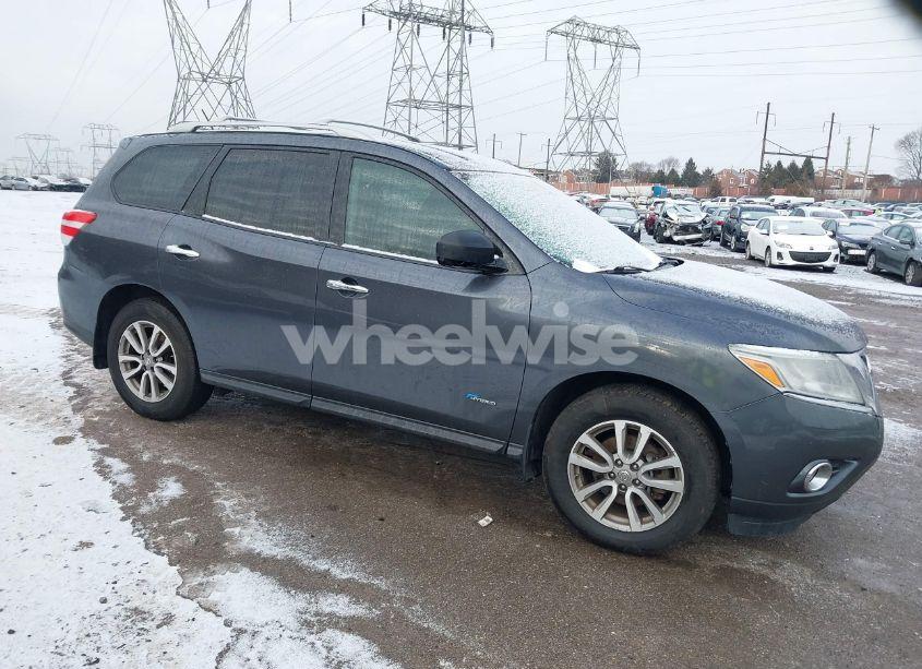 2014 Nissan Pathfinder HYBRID SV (VIN 5N1CR2MN9EC648734) main photo