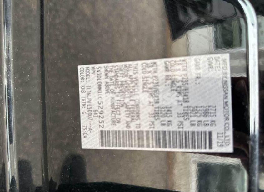 Photo 9 of 2020 Infiniti Qx60 LUXE/PURE/SPECIAL EDITION (VIN 5N1DL0MM1LC529252)