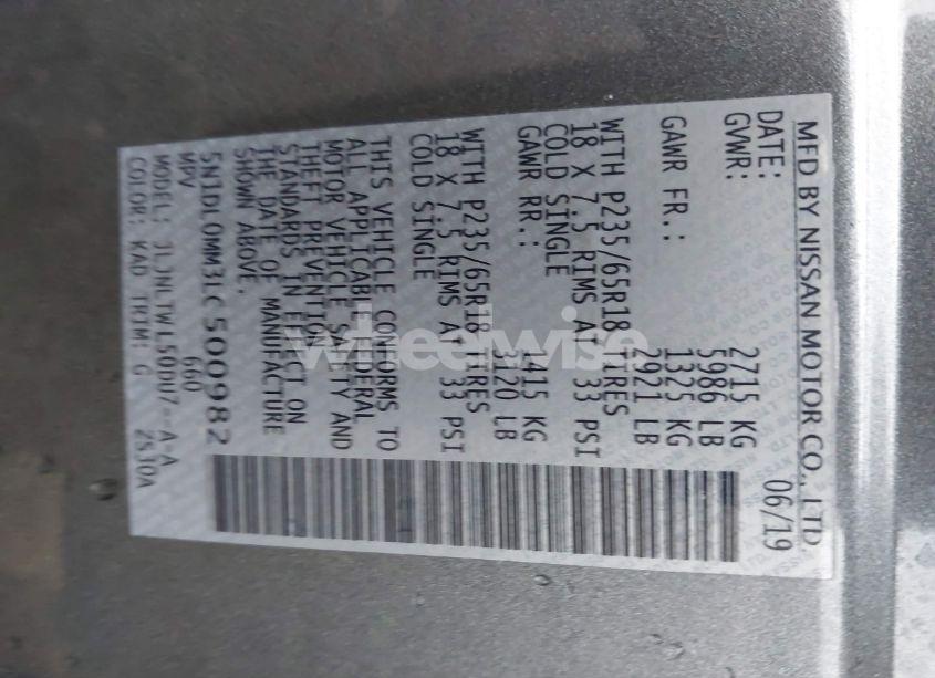 Photo 9 of 2020 Infiniti Qx60 LUXE AWD (VIN 5N1DL0MM3LC500982)