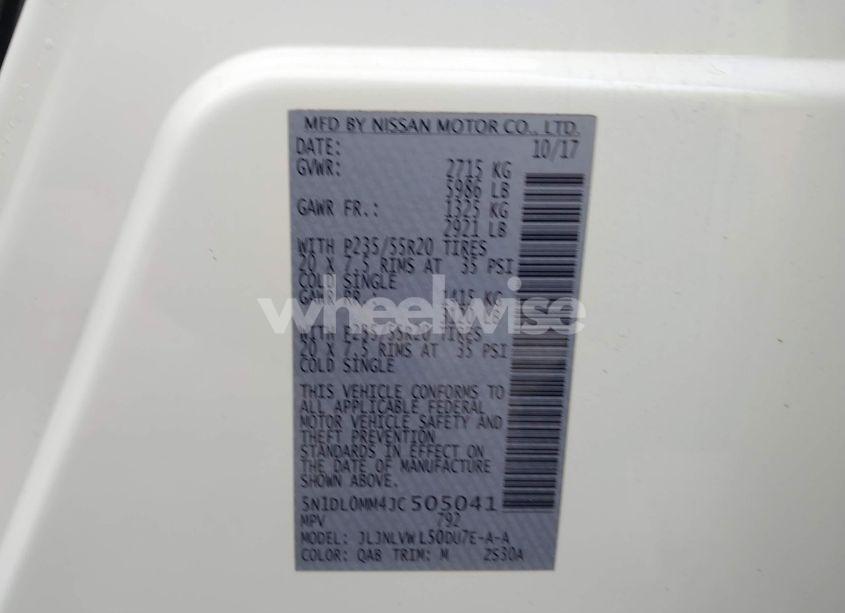 Photo 9 of 2018 Infiniti Qx60 (VIN 5N1DL0MM4JC505041)