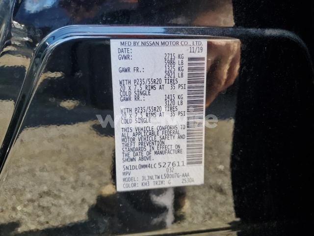 Photo 2 of 2020 INFINITI QX60 LUXE (VIN 5N1DL0MM4LC527611)