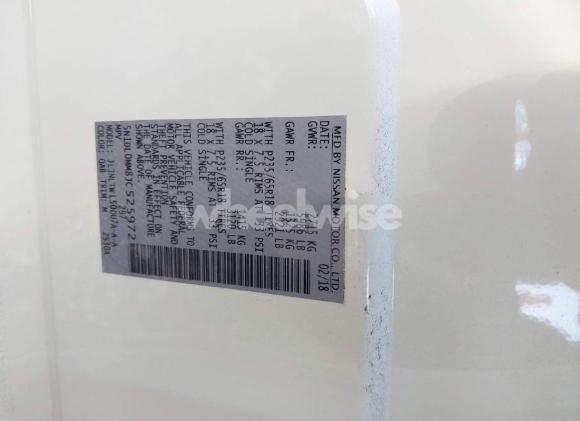 Photo 9 of 2018 Infiniti Qx60 (VIN 5N1DL0MM8JC525972)