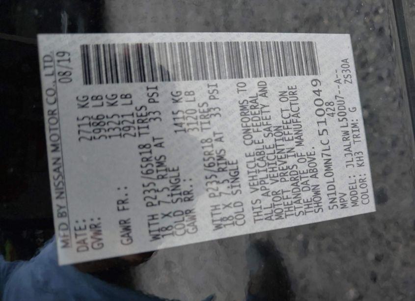 Photo 9 of 2020 Infiniti Qx60 LUXE (VIN 5N1DL0MN7LC510049)