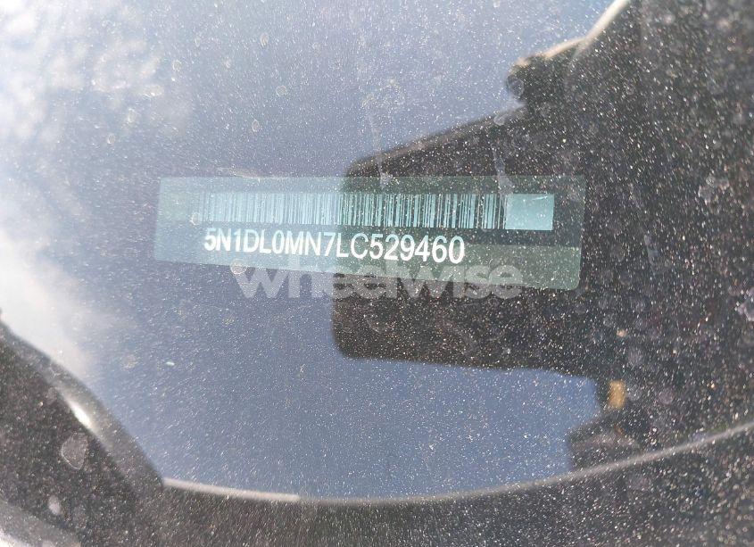 Photo 9 of 2020 Infiniti Qx60 PURE (VIN 5N1DL0MN7LC529460)