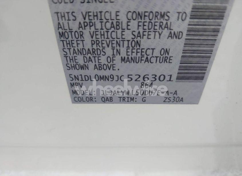 Photo 9 of 2018 Infiniti Qx60 (VIN 5N1DL0MN9JC526301)