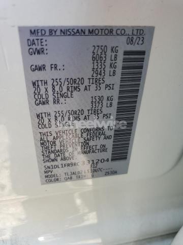 Photo 8 of 2024 INFINITI QX60 LUXE N/A (VIN 5N1DL1FR9RC331204)