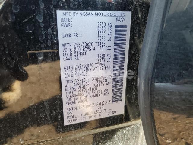 Photo 9 of 2024 INFINITI QX60 LUXE N/A (VIN 5N1DL1FS3RC354027)