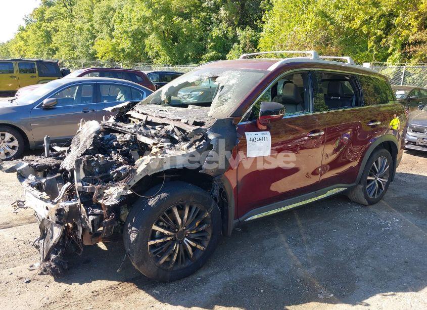 Photo 2 of 2022 Infiniti Qx60 SENSORY AWD (VIN 5N1DL1GS7NC332783)