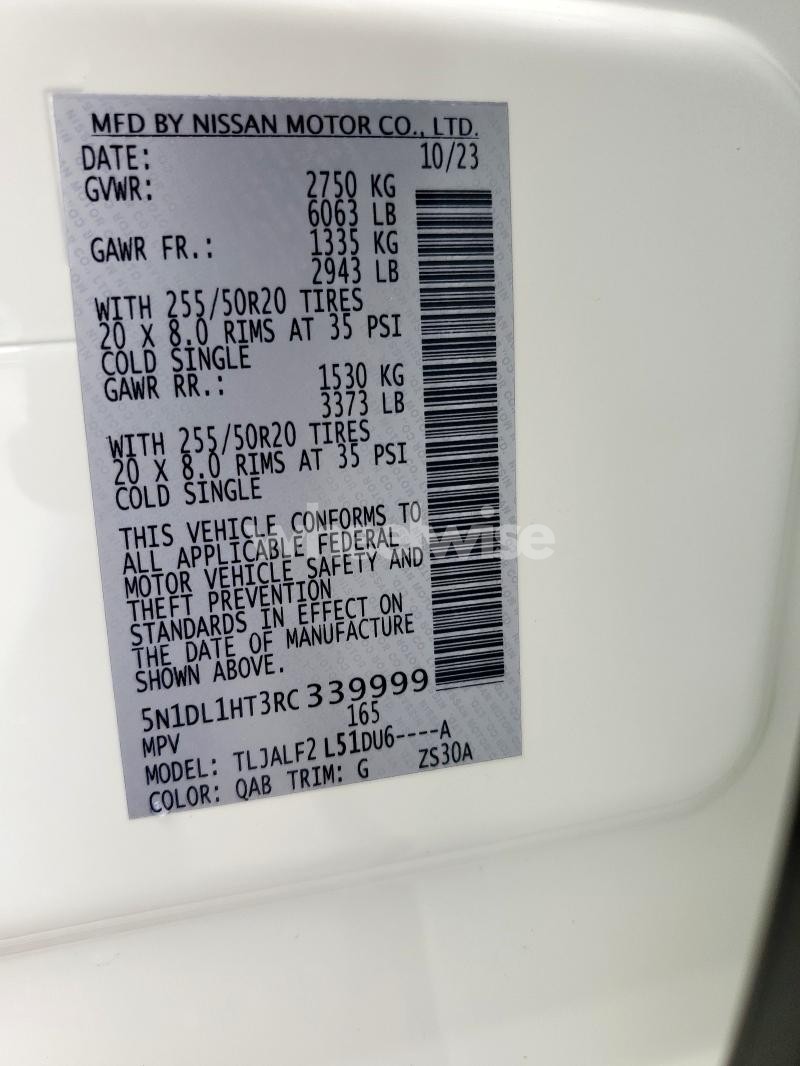 Photo 2 of 2024 INFINITI QX60 AUTOGRAPH N/A (VIN 5N1DL1HT3RC339999)