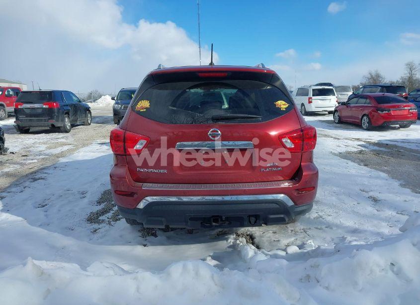 Photo 17 of 2017 Nissan Pathfinder PLATINUM (VIN 5N1DR2MM3HC641388)