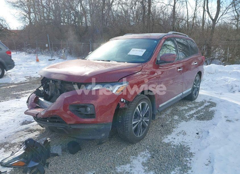 Photo 2 of 2017 Nissan Pathfinder PLATINUM (VIN 5N1DR2MM3HC641388)