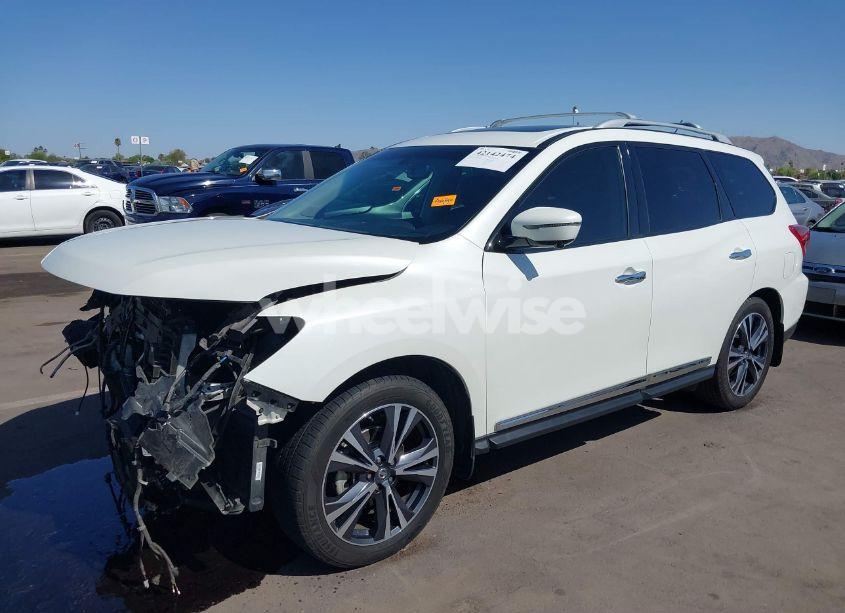 Photo 2 of 2017 Nissan Pathfinder PLATINUM (VIN 5N1DR2MM5HC623801)