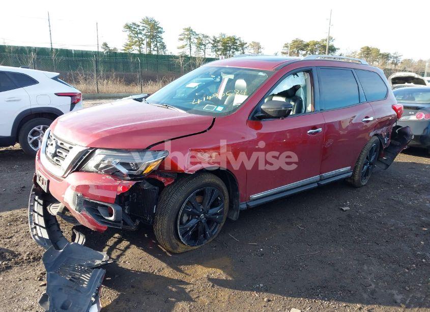Photo 2 of 2017 Nissan Pathfinder PLATINUM (VIN 5N1DR2MM5HC660606)