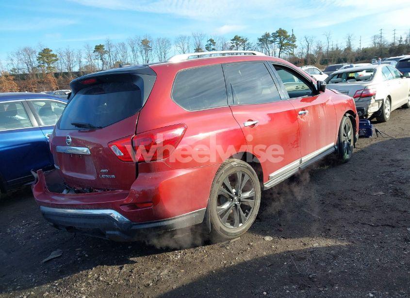 Photo 4 of 2017 Nissan Pathfinder PLATINUM (VIN 5N1DR2MM5HC660606)