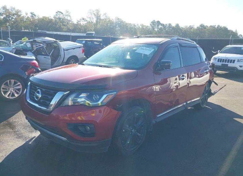 Photo 2 of 2017 Nissan Pathfinder PLATINUM (VIN 5N1DR2MM5HC661190)