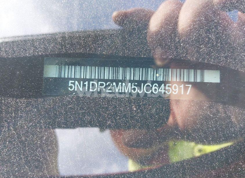 Photo 9 of 2018 Nissan Pathfinder SV (VIN 5N1DR2MM5JC645917)